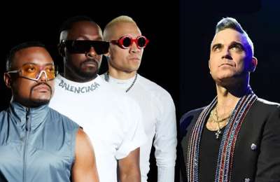 32,000 tickets sold for Robbie Williams and Black Eyed Peas on first day 