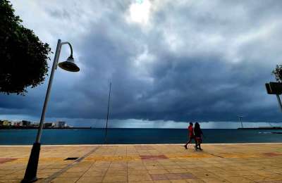 AEMET forecasts rain in the south of the Canary Islands this Monday