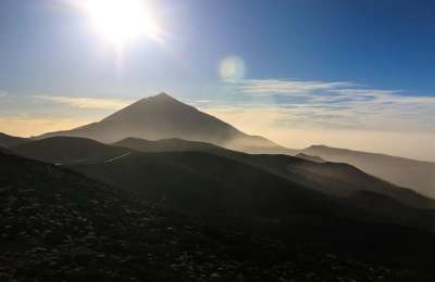 This winter is the first with no snow on Teide for 108 years