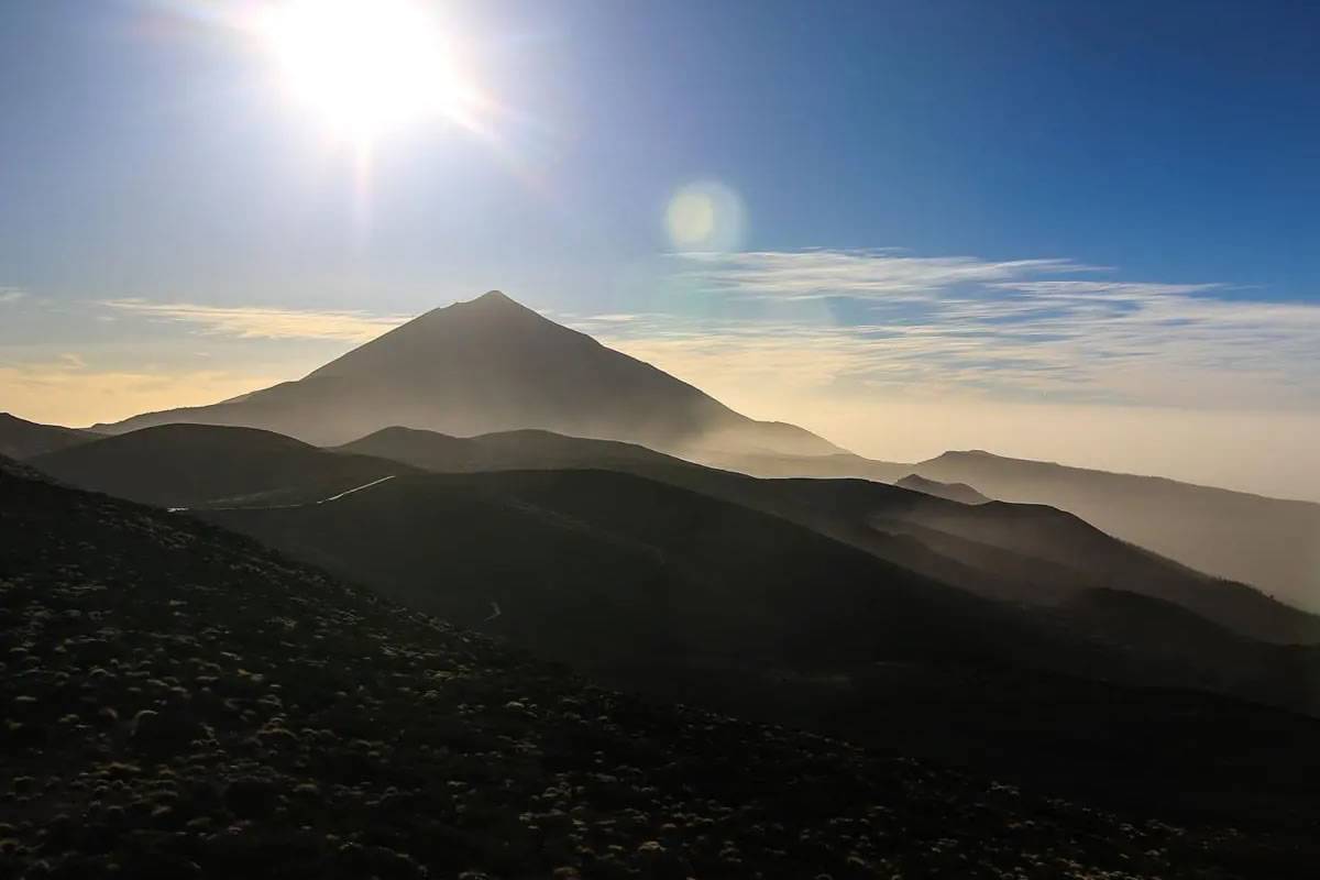 This winter is the first with no snow on Teide for 108 years