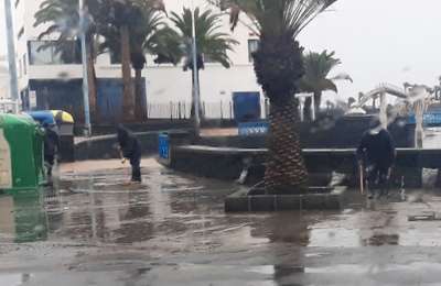 Lanzarote activates the Emergency Plan due to "risk of flooding"