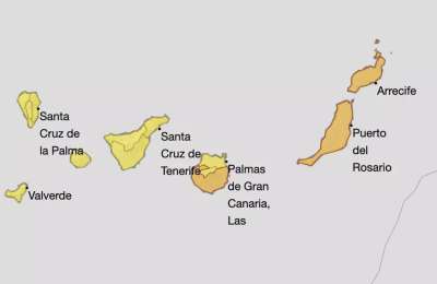 These are the active yellow and orange warnings for storms, rain and wind this weekend