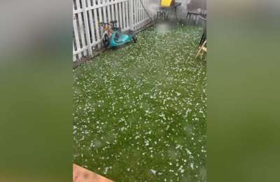 VIDEO: Tenerife experiences "hail like popcorn" as temperatures drop