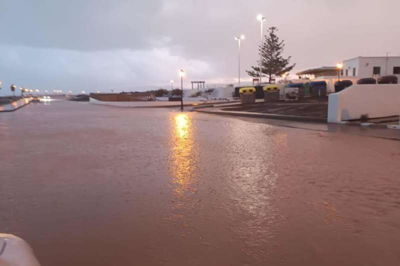 The Canary Islands have had more rain in one day than the entire winter season