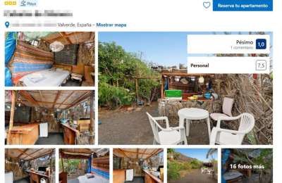 Latest bizarre holiday accommodation: a hut in a garden with a bucket as a toilet 