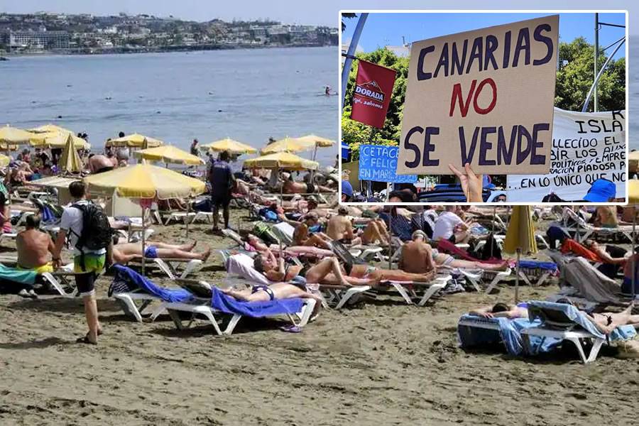 "We're not against tourists, we just want a more equitable distribution of wealth"