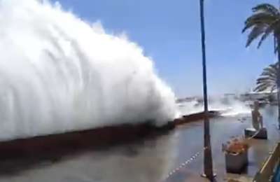 Alert activated for risk of coastal flooding in Fuerteventura and Lanzarote