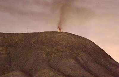 Fire on Guaza mountain leaves thousands without mobile phone service in south Tenerife