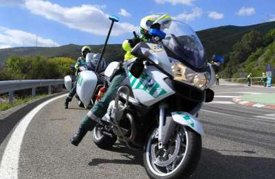 Camouflaged police motorcycles to monitor motorists on Canary Islands roads