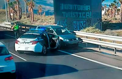Kamikaze driver causes panic on the TF-1 motorway in Tenerife