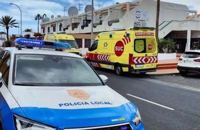 Man drops dead in a shopping centre in the south of Tenerife