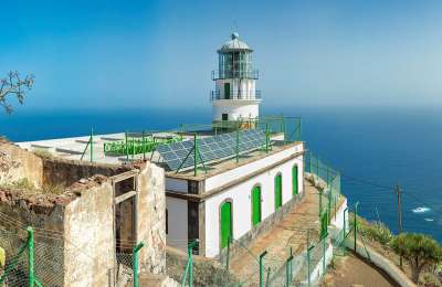 The oldest lighthouse in the Canary Islands stands proud in Tenerife
