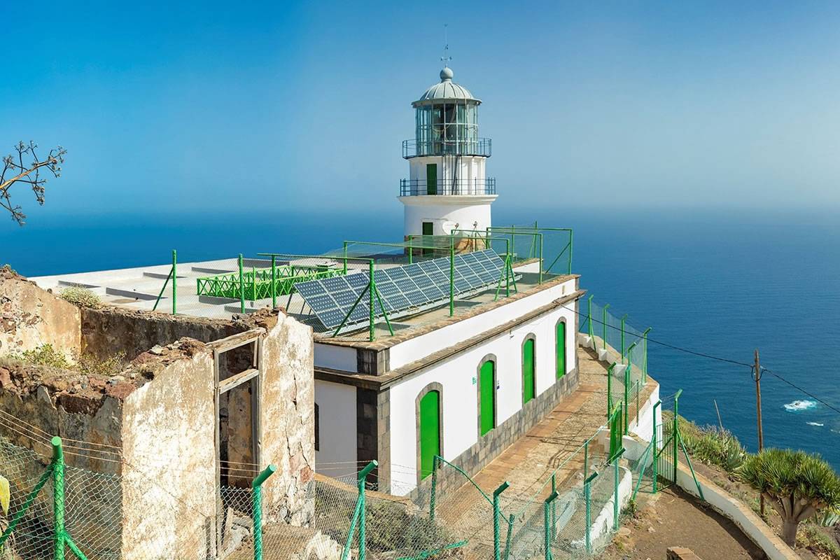 The oldest lighthouse in the Canary Islands stands proud in Tenerife
