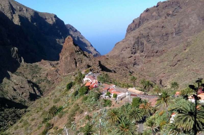 Masca is the first place in Tenerife for paid access for tourists 