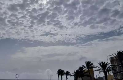 Some rain forecast in the Canary Islands this Wednesday