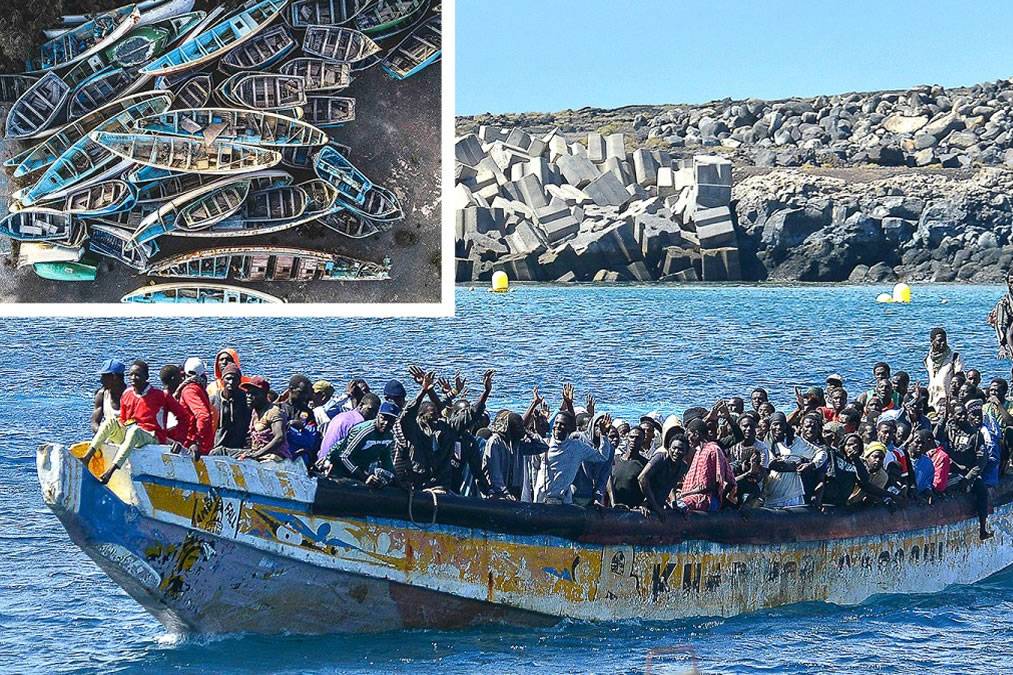 The Canary Islands expect the arrival of 70,000 migrants by the end of the year