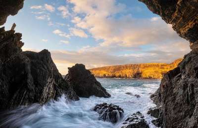 British tourist dies after being swept into the water at famous sea caves
