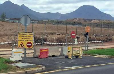 Stopping the Cuna del Alma project has affected roadworks across Adeje