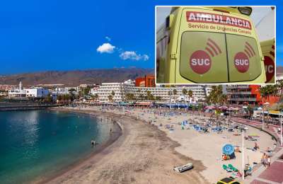 Holidaymakers’ life saved at Costa Adeje beach in the south of Tenerife