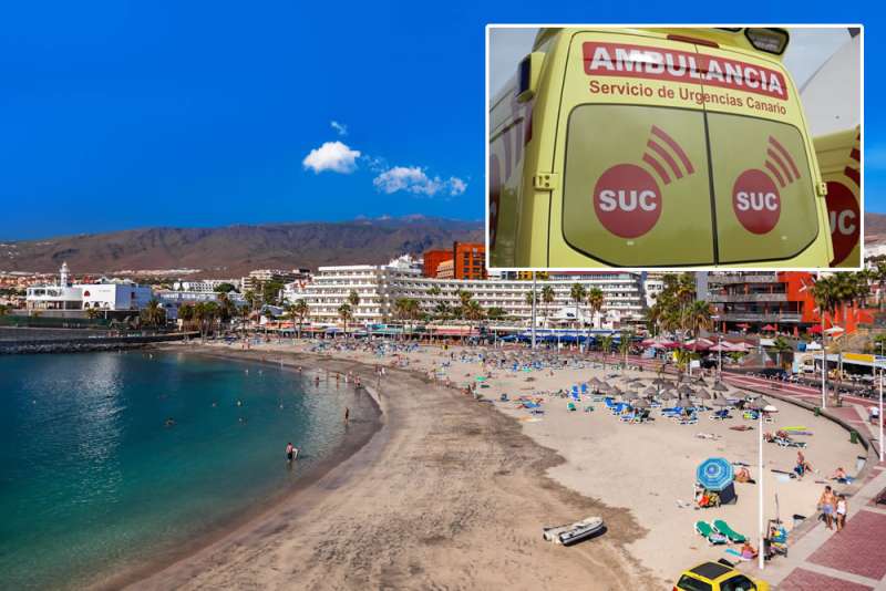 Holidaymakers’ life saved at Costa Adeje beach in the south of Tenerife