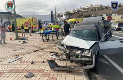 Bizarre discovery as police respond to traffic accident in Gran Canaria