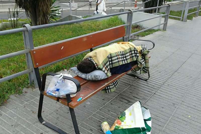Homelessness increases in Tenerife with over 2,300 people living on the streets