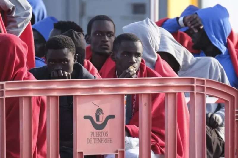 Almost 30,000 migrants were relocated from the Canary Islands to mainland Spain in 2023