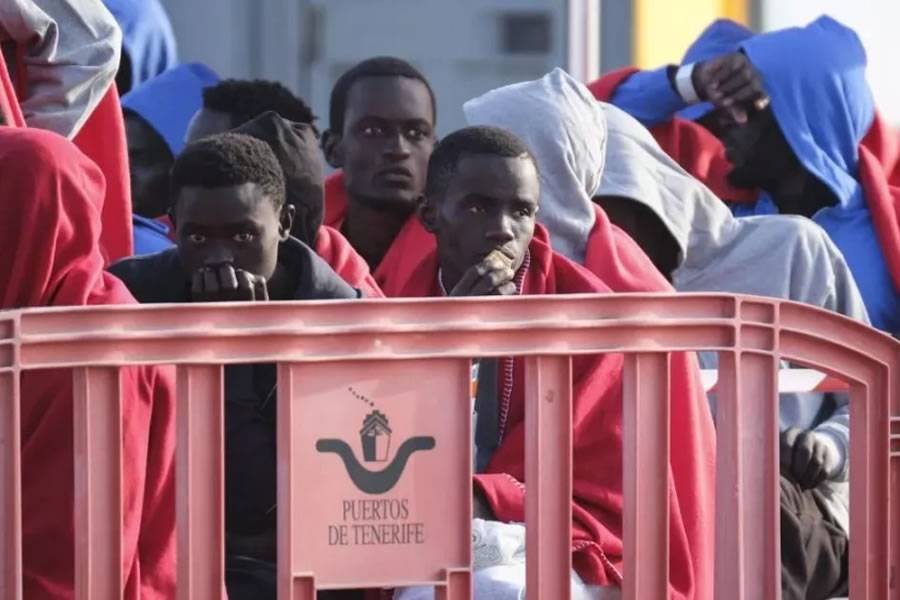 Almost 30,000 migrants were relocated from the Canary Islands to mainland Spain in 2023