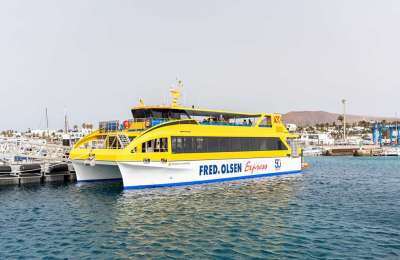 New Fred Olsen mini-ferry is now operational between Lanzarote and Fuerteventura