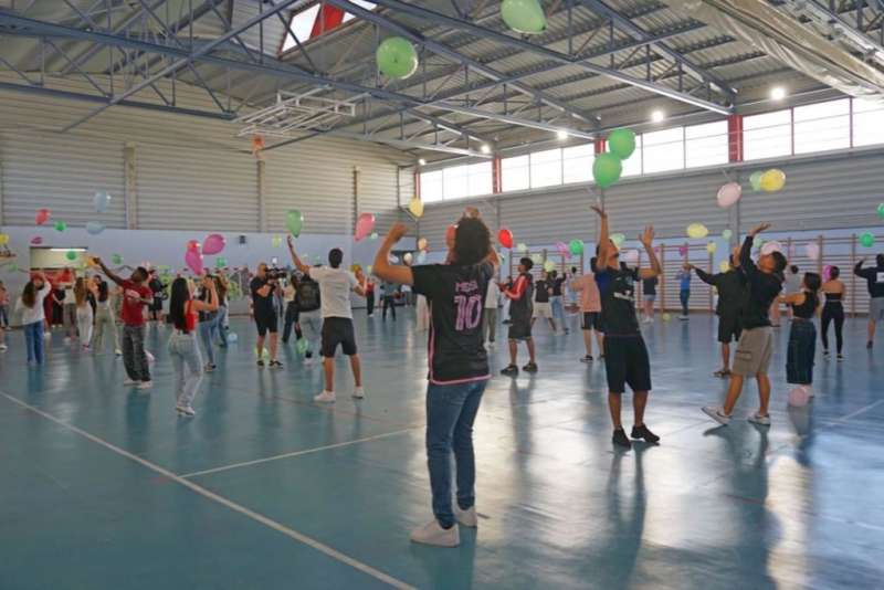 Pupils from a school in the south of Tenerife enter Guinness World Records 