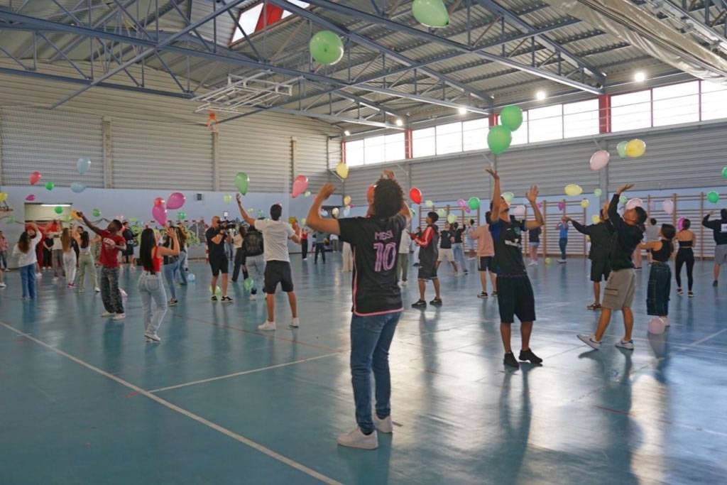 Pupils from a school in the south of Tenerife enter Guinness World Records 