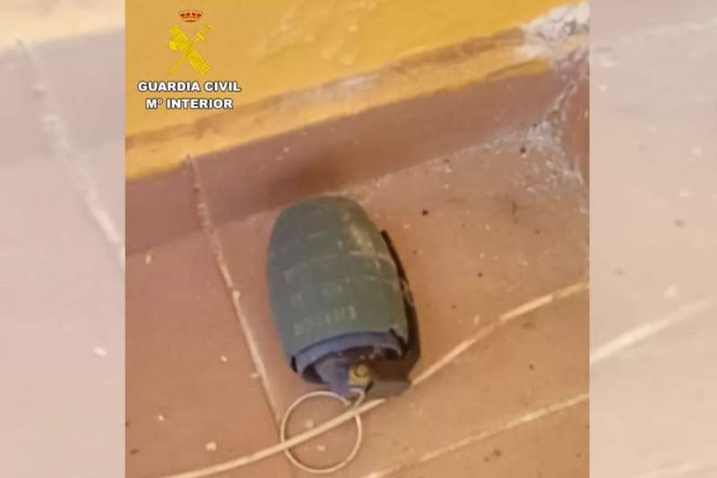 Homeowner finds hand grenade while cleaning her house