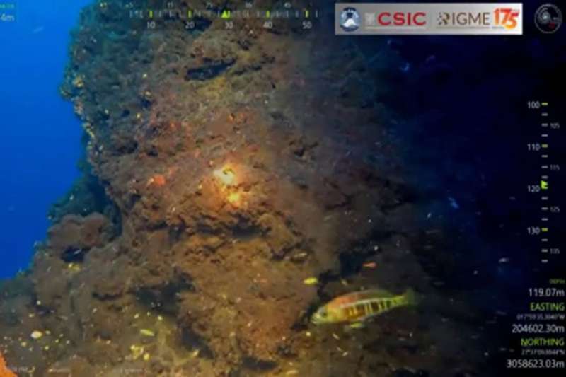 New underwater mountain range discovered north of the Canary Islands