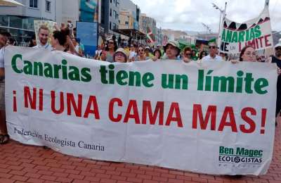 Protest organisers urge Gran Canaria government to halt tourism expansion plans