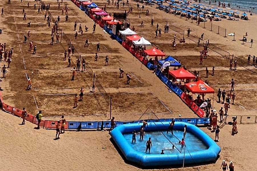 International Beach Volleyball tournament attracts over 600 athletes to Puerto del Carmen