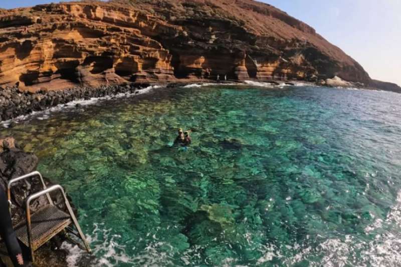 Discover the secret cove in Tenerife away from other tourists