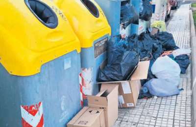 Rubbish build up in tourist areas is becoming a common occurrence