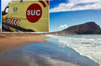 Man dies after drowning incident at a beach in south of Tenerife