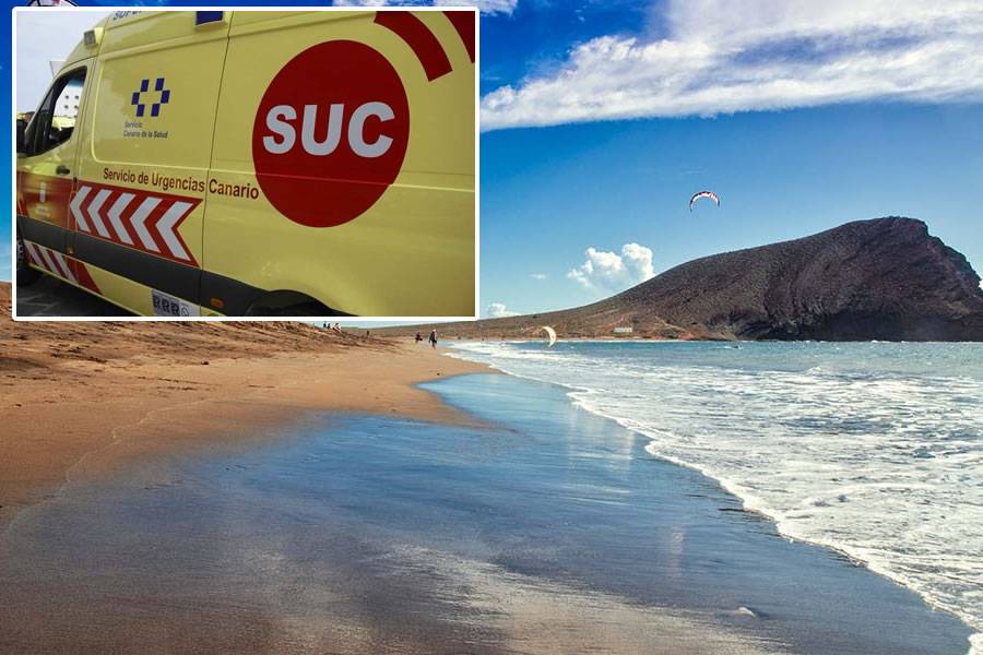 Man dies after drowning incident at a beach in south of Tenerife