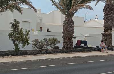 Guardia Civil evicts squatter from property in Costa Teguise
