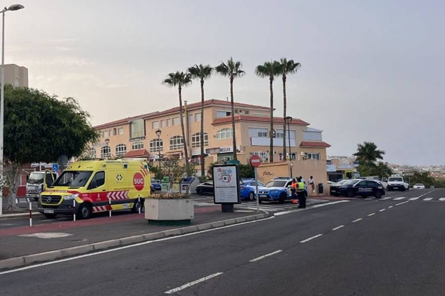 Fire forces evacuation of apartment block in Costa Adeje