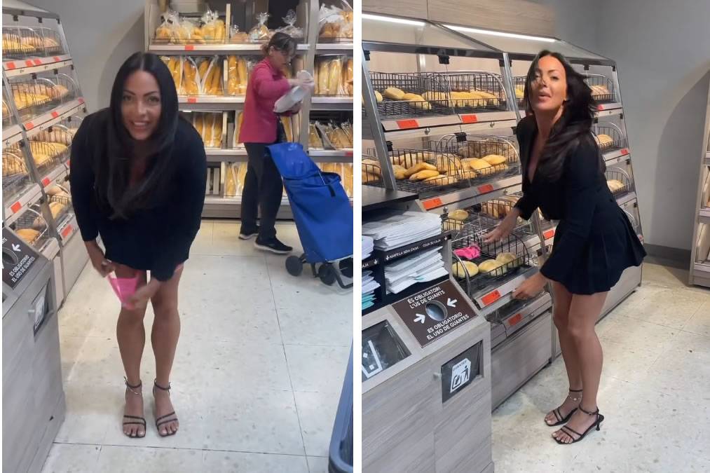Mercadona denounces influencer who took off and placed underwear on bread 