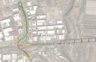 TF-1 motorway closed this Sunday in Las Chafiras