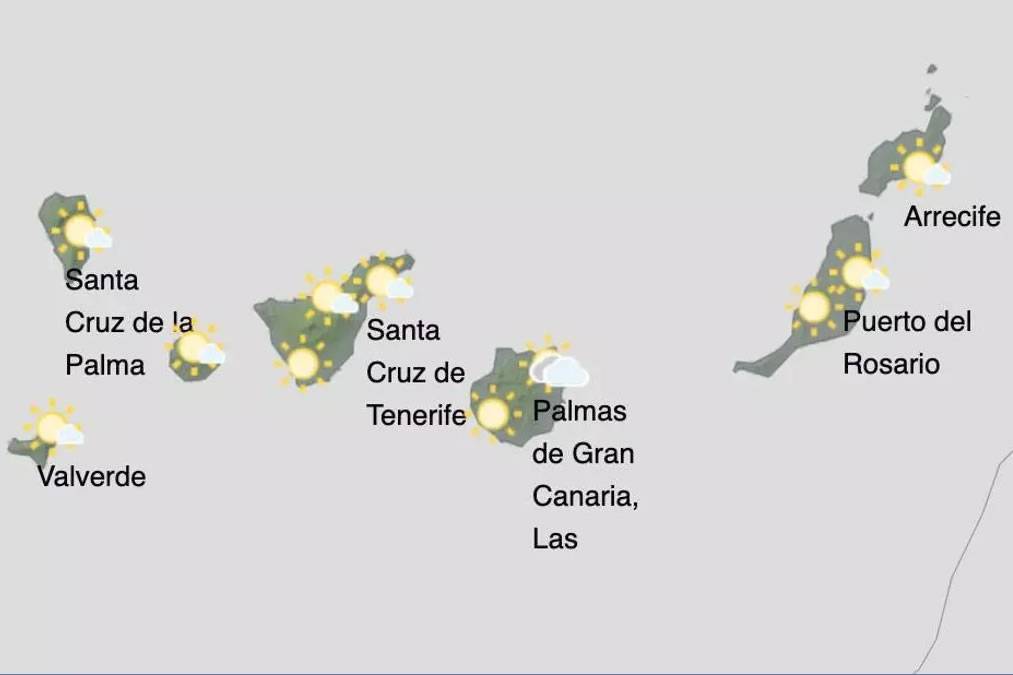 Here is the weather forecast for the end of August and beginning of September