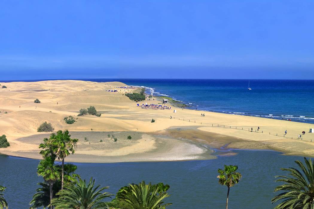 Maspalomas Beach is the only Spanish beach among top ten in Europe