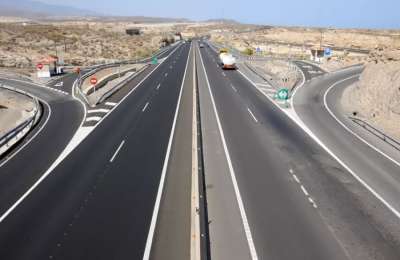 Tenerife Cabildo to invest €30 million in rehabilitating 25kms of the TF-1 motorway