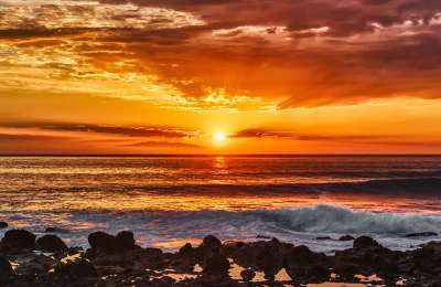 Where is the best sunset in the Canary Islands?