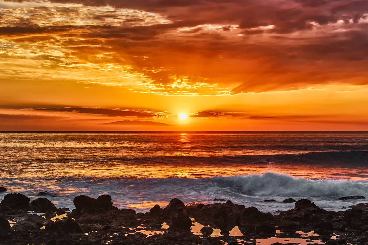 Where is the best sunset in the Canary Islands?