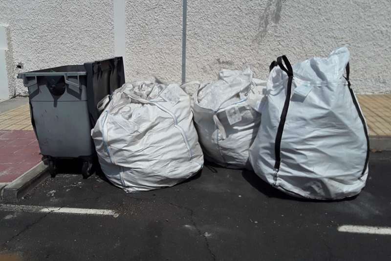 Adeje Town Hall launches campaign to reduce the dumping of rubble and waste in public places