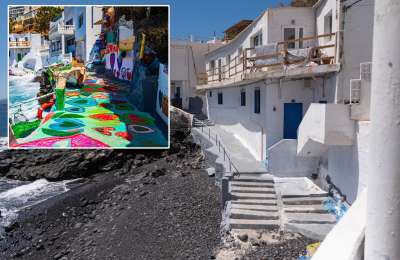 Bocacangrejo's iconic heart murals painted over after vandalism